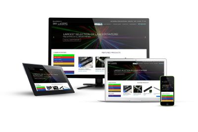 Big Lasers Big Lasers - Eternal NYC Website & E-Commerce Design